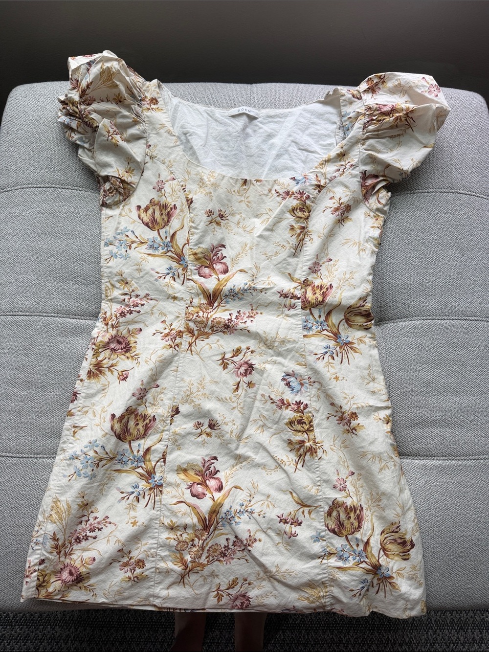 Doen Marci dress in Field of Tulip print
